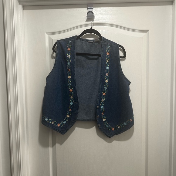 Vintage Stonybrook V-Neck Button Down Vest - Picture 5 of 10